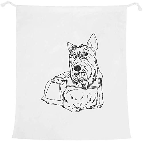 Чанта за пране и съхранение на бельо Azeeda 'Scottish Terrier' (LB00023247)