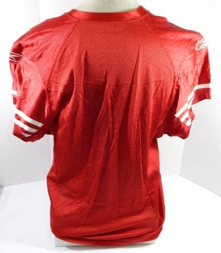2011 San Francisco 49ers Blank Game Освободен Червена Риза L DP33941 - Използваните тениски За игри NFL без подпис