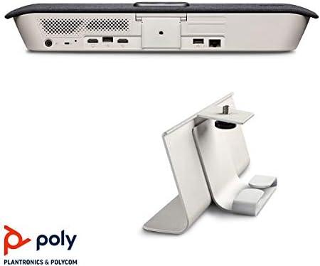 Поли - Studio X30 (Polycom) - Панел видео и аудио 4K Система на конферентна връзка за малки конферентни зали- Работи с отбора, мащабиране и много други (актуализиран)