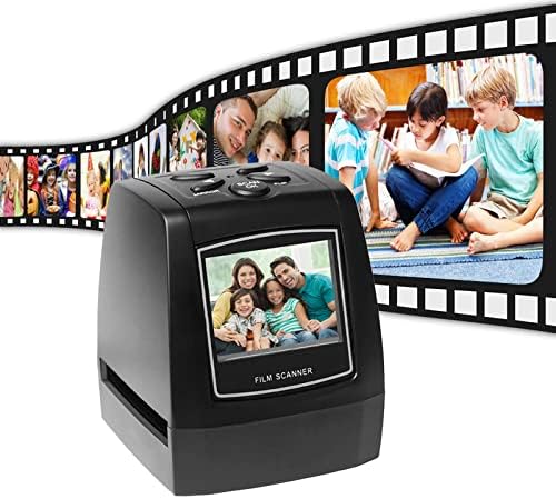 Филм с висока резолюция слайд 10 Mp Преобразува 35 мм 135 мм диапозитиви и негативи в JPEG формат Включва 2.4-инчов LCD-дисплей