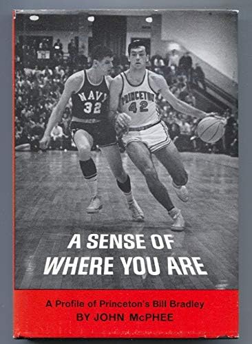 Усещането, където се намирате 1965-1-аз съм книгата на Джон Макфи-твърда подвързия с суперобложкой-историята на баскетбола-FN / VF
