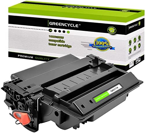 Подмяна на съвместим тонер касета greencycle за HP 11X Q6511X, предназначени за принтер Laserjet 2420 2430 2400 2410 2420d 2420dn 2430tn (черно с висока производителност, 1 опаковка)