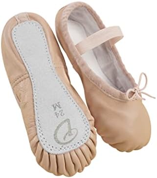 Daydance/ Балетные Обувки от Естествена Кожа В Пълна Подметка, Танци и Чехли за бебета, малки Деца, Момичета, Момчета
