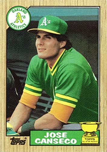 1987 Бейзболна картичка Хосе Кансеко Topps #620 - Нов Topps All-Star