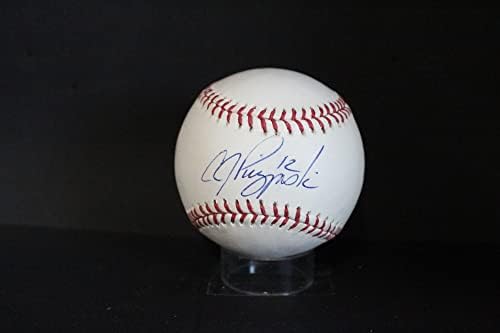 Бейзболен автограф с автограф Ей Джей Пьержински Auto PSA/DNA AM13376 - Бейзболни топки С Автографи