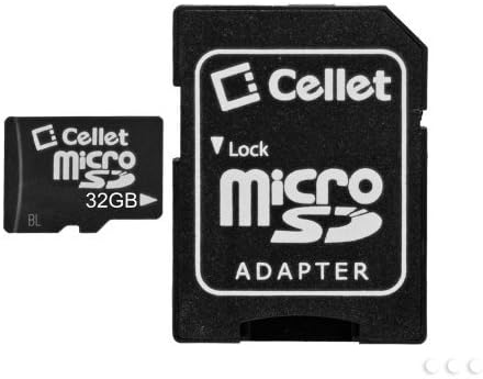 Карта Cellet 32GB DXG DXG-A85V Micro SDHC специално оформена за високоскоростен цифров запис без загуба! Включва стандартна SD адаптер.