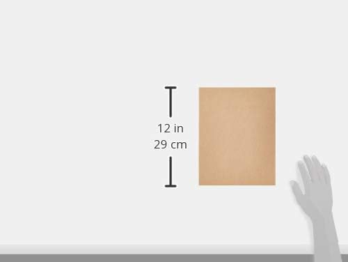 Grafix Средно тегло 8.5 x 11 инча, Натурална опаковка от 25 листа ПДЧ 0,057 инча, които не съдържат киселини, За създаване на Насипни украси, за Картички, Работи от хартия, от с?