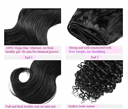 DaJun Hair 6A Монголски Девствен патици От човешка Коса Извратени Пряк 1 бр./lot 100 грама с Естествен цвят (марка: DaJun)