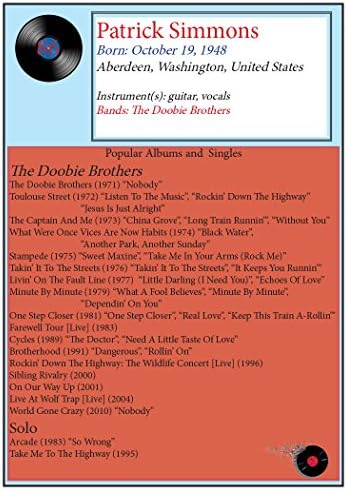 Класически рок карта J2 #86 - Патрик Симънс