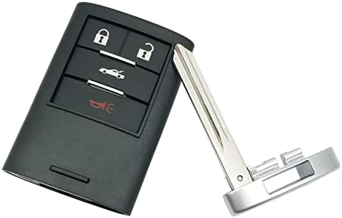 4 Сменяеми Бутони Ключодържател Калъф подходящ за Cadillac XLR, за Chevrolet Corvette M3N5WY7777A Ключодържател без чип (1)