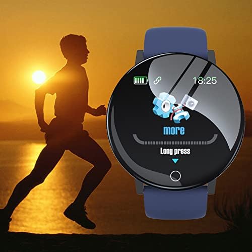 Bzdzmqm Смарт часовници за жени и мъже, Модни Умни Спортни Часовници, Тънък Дизайн, Водоустойчив смарт часовници за iOS, Android, Фитнес-часовник с пульсометром, кръвно наля?