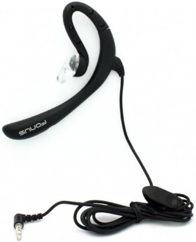 Висококачествена кабелни слушалки Бум с усилвател зад ухото, Мононаушники, Единични слушалки с микрофон за Verizon, Motorola Moto X, Verizon,