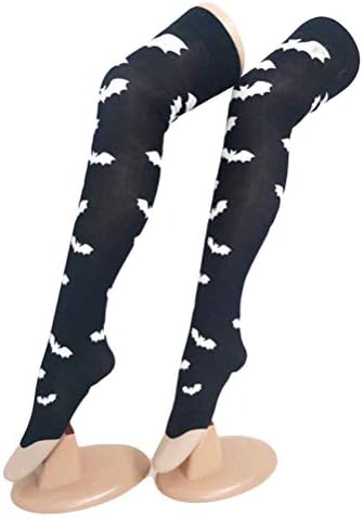 SOIMISS/ 1 Чифт Женски Чорапи до Коляното с Фигура на прилеп, Оцветени с Кръв, за Костюмированной Парти за Хелоуин, Нощта