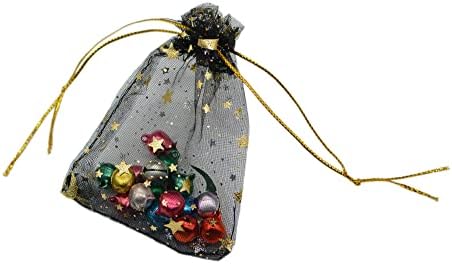 YYaaloa 100 бр. мини-Прозрачни торбички от органза, Луксозни подаръчни козметични чанти на съвсем малък, чанти за сватбени Подаръци,