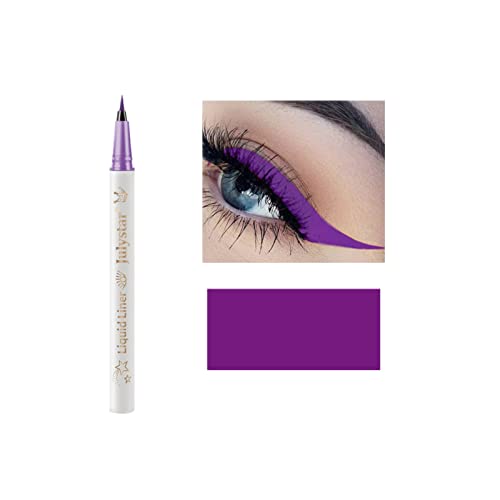 Професионален Гелевый молив за очна линия на Очите - Водоустойчив, Устойчив на Размазыванию, С висока Пигментация, 6 Цвята, Матиран и Цветни