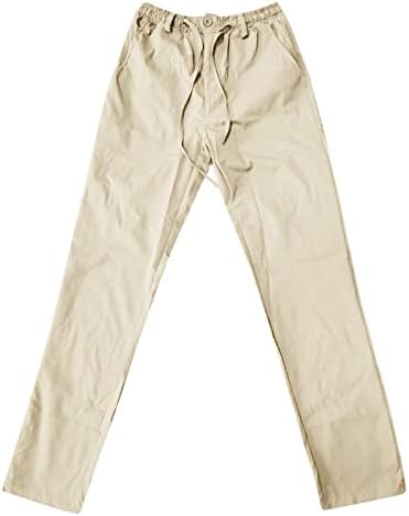 Ежедневни панталони са с еластичен колан и ширинку джоб с регулируем вътрешен шнурком за индивидуална засаждане за мъже Memory