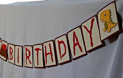 Банер за Парти в чест на рождения Ден в стила на Динозавър
