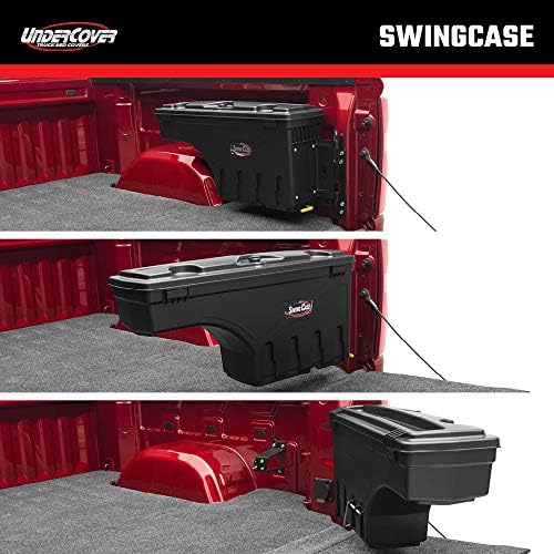 Скрит Чекмедже за съхранение в камион SwingCase|SC102D | Подходящ за 2004-2012 Chevy/GMC Colorado/Canyon От страна на водача, черен