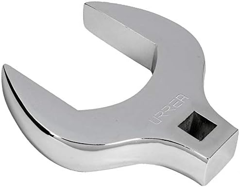 Гаечен ключ URREA 3/8 със задвижване Crowfoot - Муфа ключ с отворен край, 17 мм, с подправени конструкция и никел-хром покритие