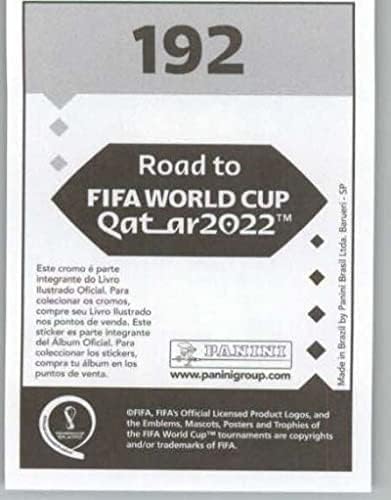 Етикети Панини 2021: Пътят към световното първенство по футбол FIFA 2022 в Катар192 Търговска картичка Хари Кейн England