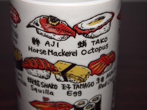 СУШИ-ИМЕ 2,9-инчов комплект от 5 чаени чаши джики Оригиналния Японски порцелан