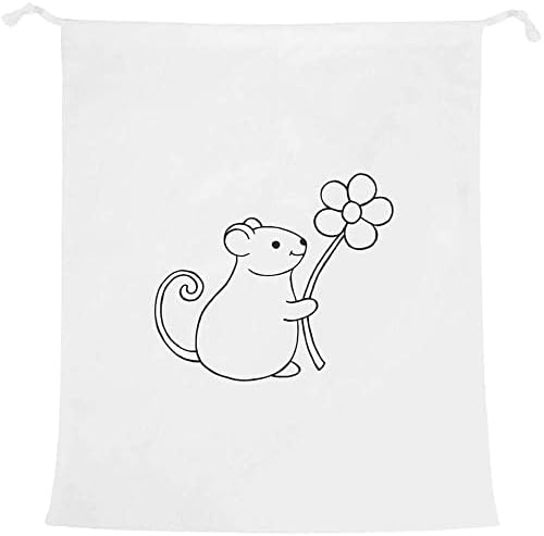 Чанта за дрехи Azeeda Мишка с цвете /Пране /Съхранение (LB00023664)
