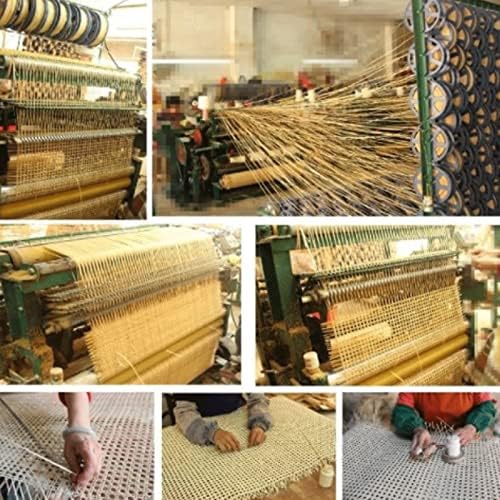 Проекти на плетене на Пръчки 15.7X59in Окото на Открито на Плетене на Ракита, Тръстика, Мрежи от ратан, Материал за плетене
