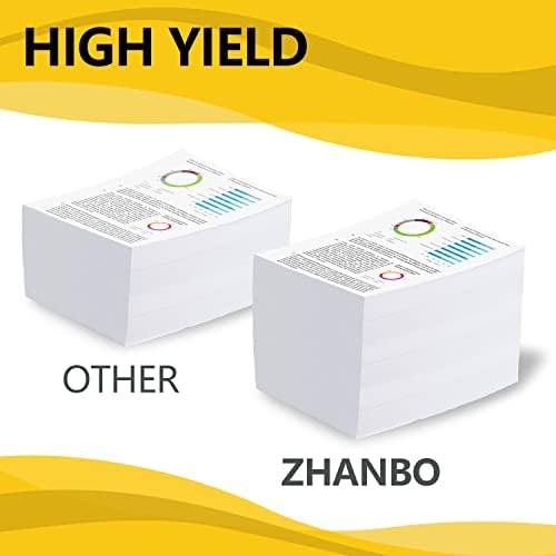 ZHANBO TN221 Рециклирана тонер касета за 29 000 страници, TN-221, съвместим с принтери Konica Minolta bizhub C227 C287 (A8K3130