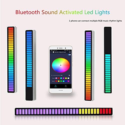 Показател Честота пикап с управлението на звука RGB, Индикатор за Честота Пикап с гласово активиране и 32-Битов a / d с индикатор за нивото на музика, Цветни led светлини ?