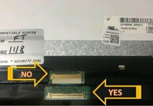 Partsatoz B116XTK01.0 11,6 WXGA HD 1366x768 LCD екран LED Дисплей Тъчпад Замяна за Acer C732T C733T за Dell Chromebook 11 3100
