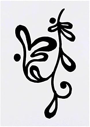 Временни татуировки Azeeda 4 x Абстрактна лоза (TO00055385)