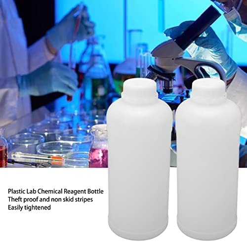 YYQTGG Пластмасов Лаборатория за Бутилка с Химикал на Природата, Сгущает Проба Бутилка За Съхранение на Течността HDPE Пластмаса 10 бр. Широка Уста за Катран