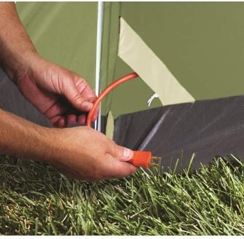 8-местна палатка Coleman за къмпинг | Montana Tent with Easy Setup, Зелена