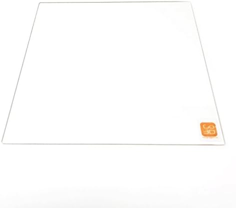 GO-3D ПЕЧАТ 470 mm x 470 мм Боросиликатная Стъклена Плоча/Легло с Плосък Полиран ръб за 3D-принтер Creality CR-10 Max