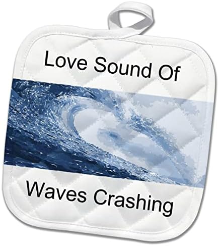 Триизмерен образ на любовта, Звук трясък вълни С участието на Океанска вълна - кухненски ръкавици (phl-364031-1)