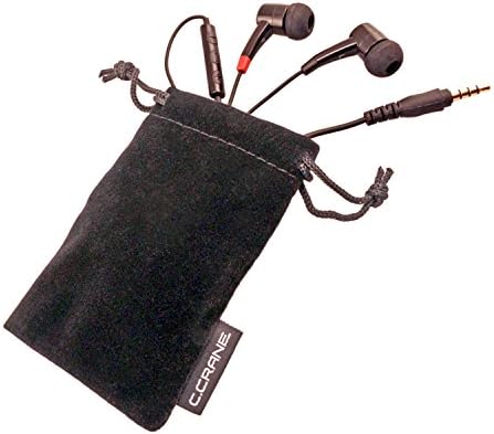 Слушалки C. Crane CC Рецептори PRO, микрофон и дистанционно управление на телефона с шест различни облицовки за слушалки в пакета