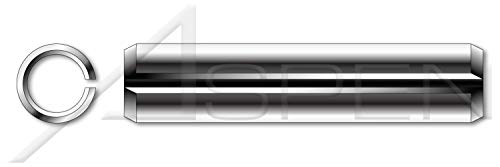 (250 бр.) M8 X 80 мм, ISO 8752, Метричен, Извити Щифтове с прорези, Сверхпрочный, Неръждаема стомана AISI 301