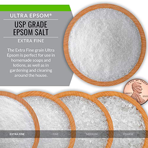 Сол за вана SaltWorks Ultra Английска, Без мирис, Особено Фин Грис, Чанта с тегло 5 килограма