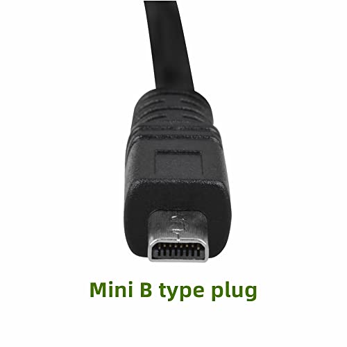 Вграден 3,3 фута USB Кабел за синхронизация на данни на PC Подмяна на Кабел за Фотоапарат FujiFilm Finepix S4530 S4300 S4200