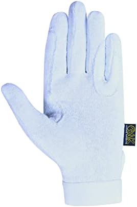 Ръкавици за езда AK Cotton Grip AKRS-8485 (S, Бял)