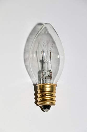 Лампа за нощно осветление Добър C7 с цокъл под формата на канделябра E12 - 5 W, 130 Волта - Комплект от 25