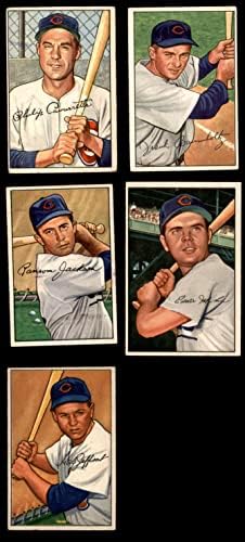 1952 Набор от команди Bowman Chicago Cubs Чикаго Къбс (комплект) EX Къбс