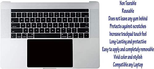 (2 броя) Защитна подплата за тракпад Ecomaholics Premium за лаптоп HP Chromebook 11 G9 11,6 инча, Черна Матова Панел на тъчпада, Срещу надраскване и Пръстови отпечатъци, Аксесоари За пре