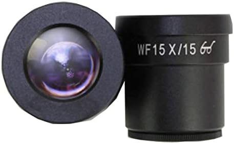 Аксесоари за микроскоп WF10X WF20X WF15X WF25X Окуляры стереомикроскопа резервни Части и Аксесоари Лабораторни Консумативи (Цвят: WF15X15)