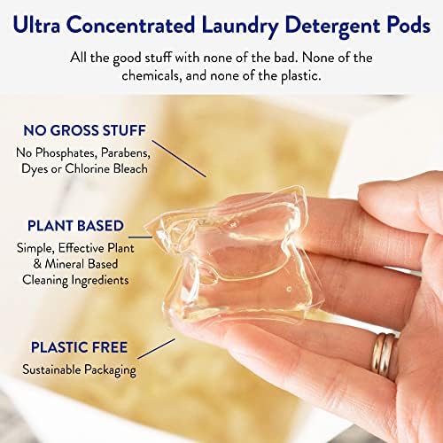 Капсули за пране прах за пране Clean People - Хипоалергенни капсули за пране на растителна основа - Ультраконцентрированная