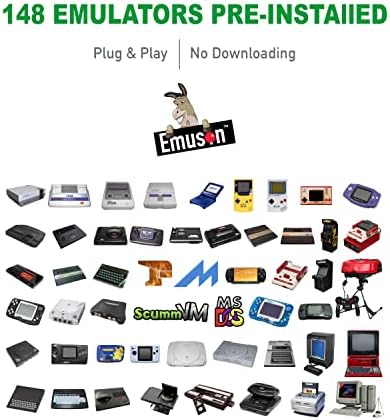 Такса за емулация на Sonicon Emuson Заменя Raspberry Pi 3Б +, мини-Компютър с предварително инсталирана 148 Эмуляторами, Изтегляне RetroPie