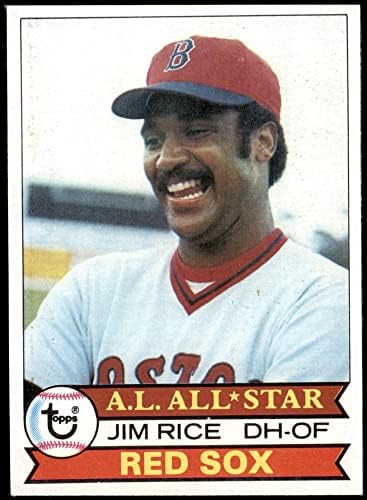 1979 Topps 400 Джим Райс Бостън Ред Сокс (Бейзболна картичка) EX/MT Red Sox