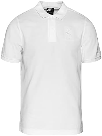 Мъжка риза с къси ръкави на Найки Liverpool (бяла, M)