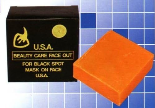 (1 Килограм) Черно сапун за маски срещу черни точки по лицето K. brothers (azana USA Ginseng Soap) 50 грама. (Сертификат Otop,
