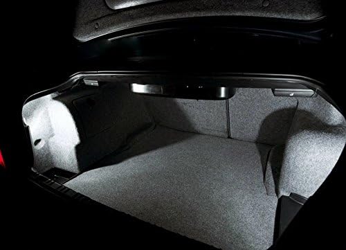 iJDMTOY Ксеноновый бяла led лампа за багажника, който е съвместим с Hyundai Accent Elantra Genesis Coupe Sonata, Kia Optima Forte Rio K900 и т.н., подмяна на OEM (захранва от 18 SMD led лампи)